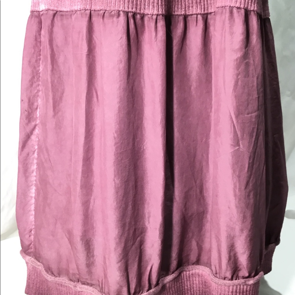 Anthropologie Purple Eloise Silk and Sweater Dress - Picture 10 of 10